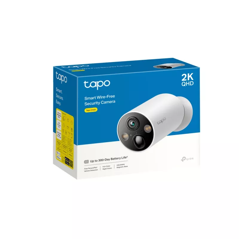 Câmara de vigilância IP TP-Link Tapo C425 2560 x 1440 Exterior