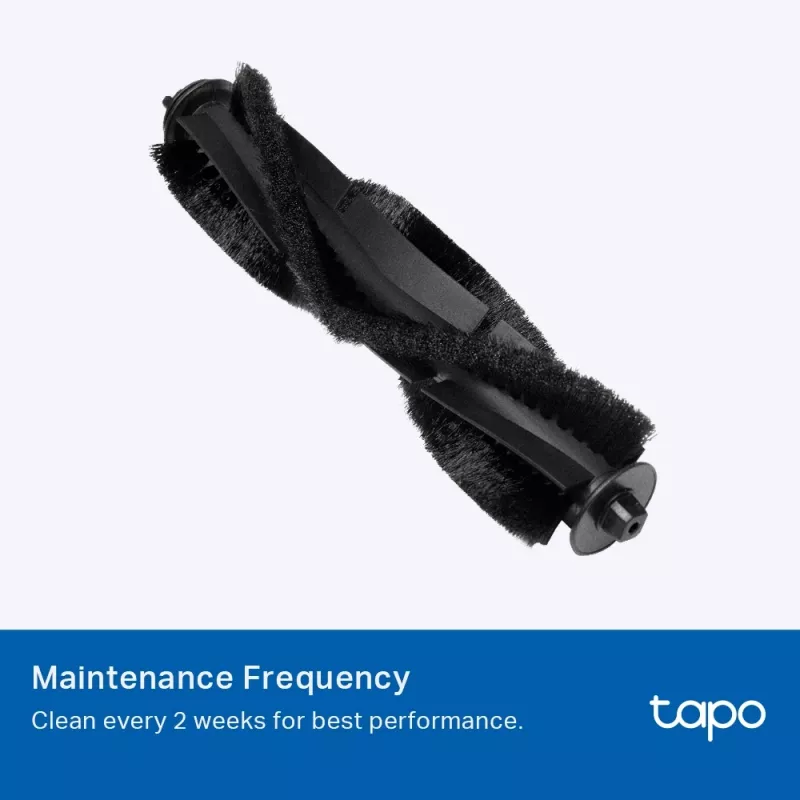 TP-Link Tapo Conjunto de substituição para aspirador robô, conjunto de acessórios, aspirador robô, Preto, Branco, Tapo RV30 Max Plus, Tapo RV30 Max, Tapo RV20 Max Plus, Tapo RV20 Max, Caixa suspensa, 183 mm