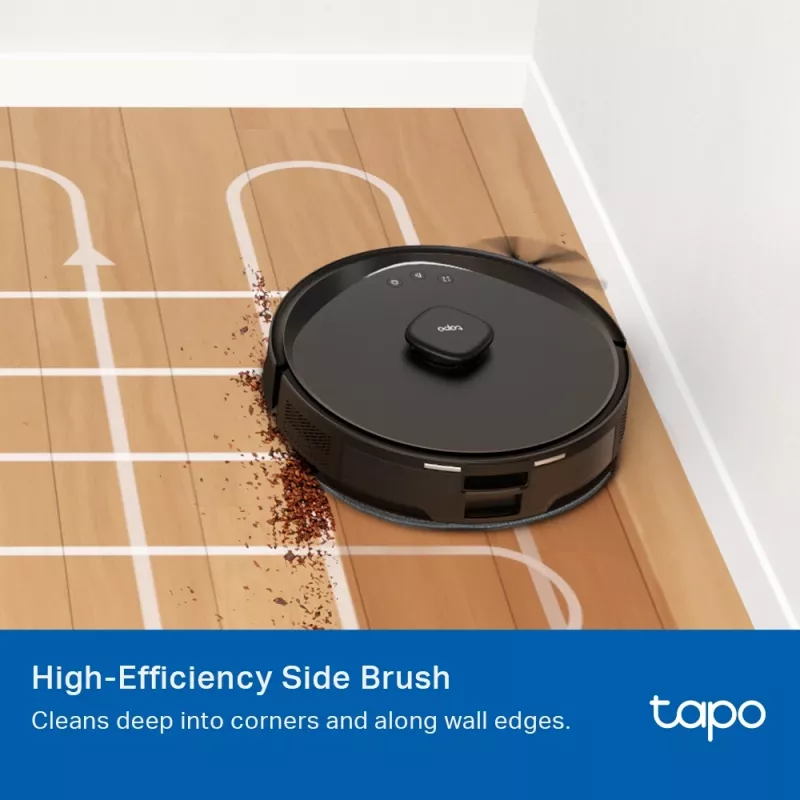 TP-Link Tapo Conjunto de substituição para aspirador robô, conjunto de acessórios, aspirador robô, Preto, Branco, Tapo RV30 Max Plus, Tapo RV30 Max, Tapo RV20 Max Plus, Tapo RV20 Max, Caixa suspensa, 183 mm