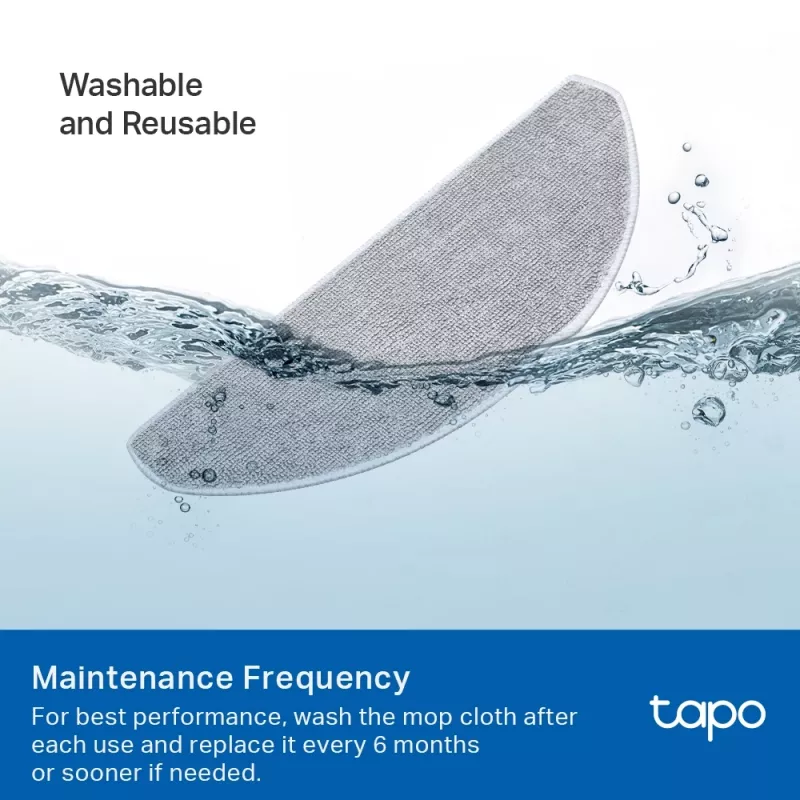 TP-Link Tapo RVA301 Almofada de limpeza