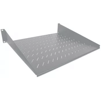 Intellinet Prateleira de braço em consola 19 inch, 2U, montagem frontal em 2 pontos, 250 mm de profundidade, máx. 25 kg, Cinzento, três anos de garantia