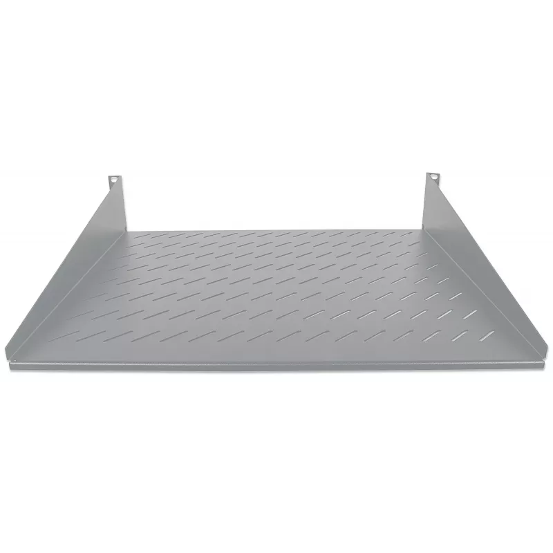 Intellinet Prateleira de braço em consola 19 inch, 2U, montagem frontal em 2 pontos, 250 mm de profundidade, máx. 25 kg, Cinzento, três anos de garantia