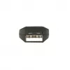 Adaptador de som Manhattan USB-A, USB-A para entrada de microfone e saída de áudio de 3,5 mm, 480 Mbit/s (USB 2.0), suporta som surround 3D e virtual 5.1, Hi-Speed USB, preto, três anos de garantia