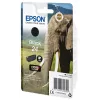 Epson Elephant Singlepack preto 24 tinta Claria Photo HD, preto, tinta pigmentada, 5,1 ml, 1 unid., 240 páginas, pack individual