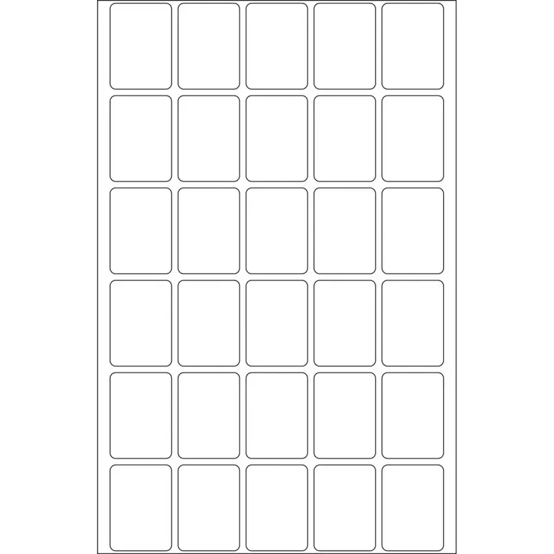 Etiquetas multiusos HERMA 19 x 27 mm branco Movables/removíveis papel mate 960 unid.