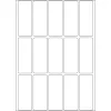 Etiquetas multiusos HERMA 10610 20x50 mm branco Movables/removíveis papel mate