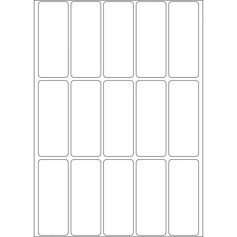 Etiquetas multiusos HERMA 10610 20x50 mm branco Movables/removíveis papel mate