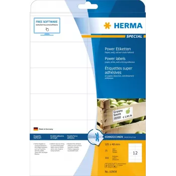 Etiqueta autocolante para impressora HERMA 10908