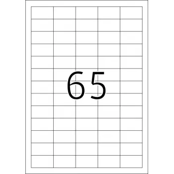 Etiqueta autocolante para impressora HERMA Labels Premium A4 38,1 x 21,2 mm