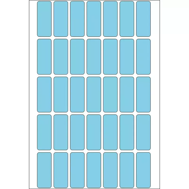 Etiquetas multiusos HERMA 12x30 mm azul papel mate 1120 unid.
