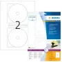 Etiqueta autocolante para impressora HERMA Etiquetas para CD Maxi A4 Ø 116 mm