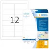 Etiquetas autocolantes HERMA Etiquetas transparentes mate A4 97x42,3 mm película 300 unid.
