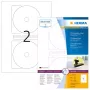 Etiquetas autocolantes para impressora HERMA Etiquetas para CD Maxi A4 Ø 116 mm