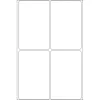 Etiquetas multiusos HERMA 52x82 mm branco papel mate escrita à mão 128 unid.