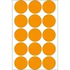 Etiquetas multiusos HERMA 2274 laranja vivo 32 mm redondas 360 unid.