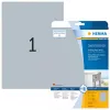 Etiquetas de placa de identificação HERMA 4224 A4 210x297 mm prateado