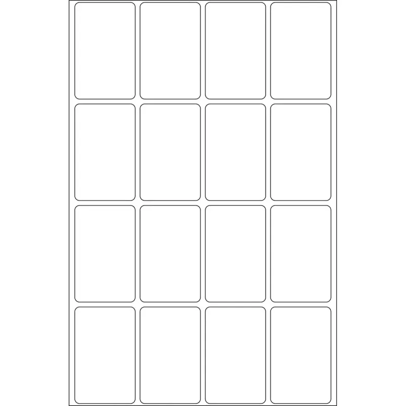 Etiquetas multiusos HERMA 25x40 mm branco papel mate escrita à mão
