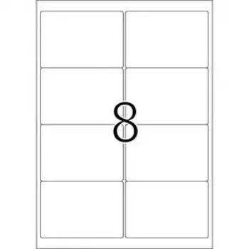 Etiquetas néon HERMA A4 99,1 x 67,7 mm 160 unid.