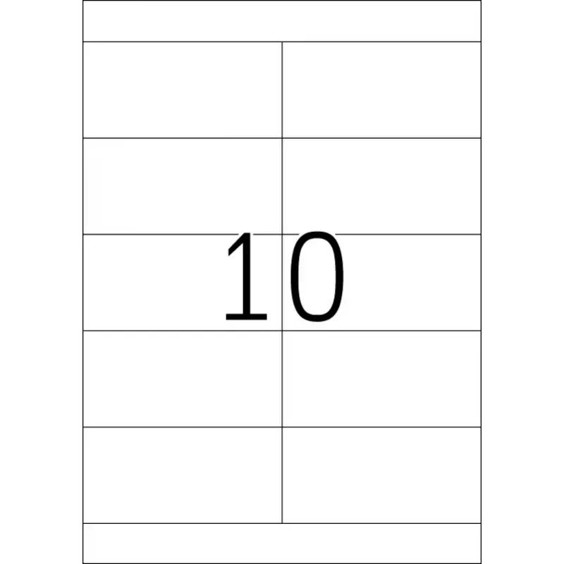 Etiquetas autocolantes para impressora HERMA Labels Premium A4 105x50,8 mm