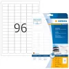 Etiquetas para jato de tinta HERMA A4 30,5x16,9 mm 2400 unid.