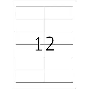 Etiquetas autocolantes para impressora HERMA Labels Premium A4 97x42,3 mm