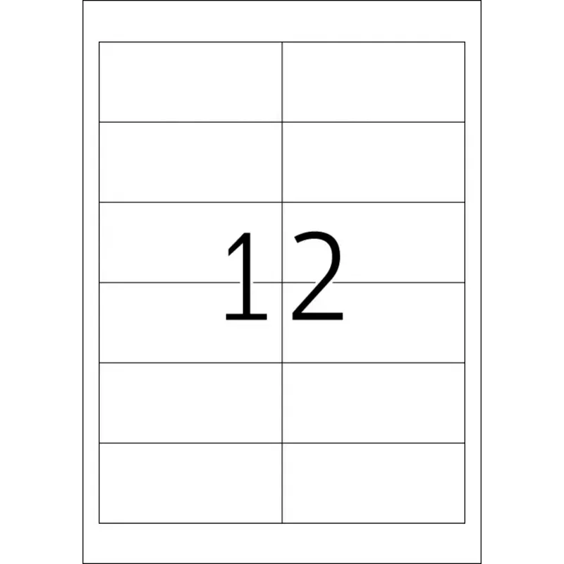 Etiquetas autocolantes para impressora HERMA Labels Premium A4 97x42,3 mm