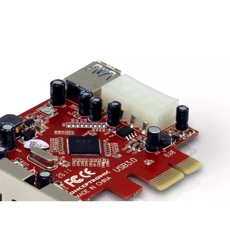 Placa PCI Express Conceptronic C4USB3EXI 4 portas USB 3.0