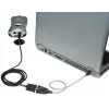 Cabo conversor Manhattan USB-A para serial, 45 cm, macho a macho, serial/RS232/COM/DB9, chip FTDI FT232RL, compatível com Windows 11 (e sistemas operativos anteriores), cabo preto/prateado, três anos de garantia, equivalente ao ICUSB2321F.