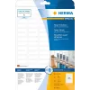 Etiquetas autocolantes para impressora HERMA A4 37x13 mm branco aderência extra forte 2125 unid.