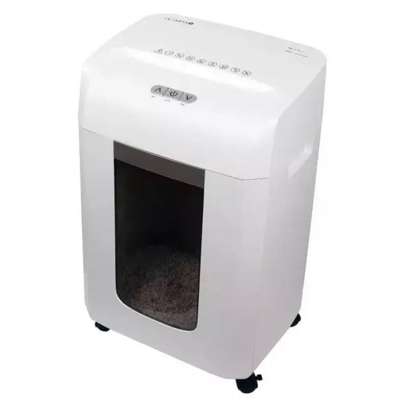 Destruidora de documentos Olympia MC 510.2 corte micro 65 dB 22 cm branco