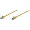 Intellinet 343787 cabo de rede de ligação, Cat6, UTP, 100 % cobre, RJ45, 10 m, amarelo