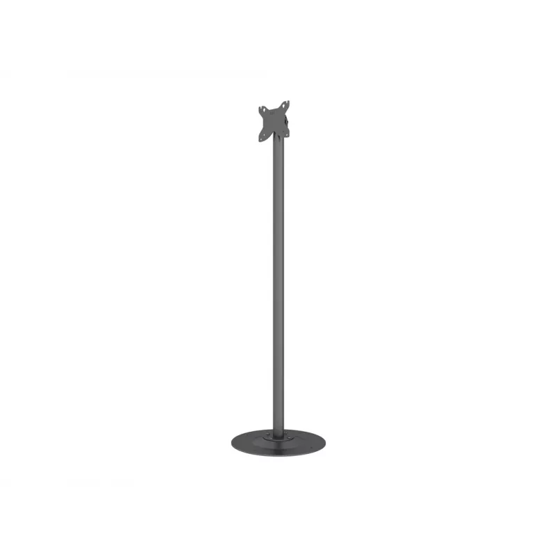 Multibrackets M Pro Series Single Pole Floorbase 10 kg capacidade 17,8-76,2 cm