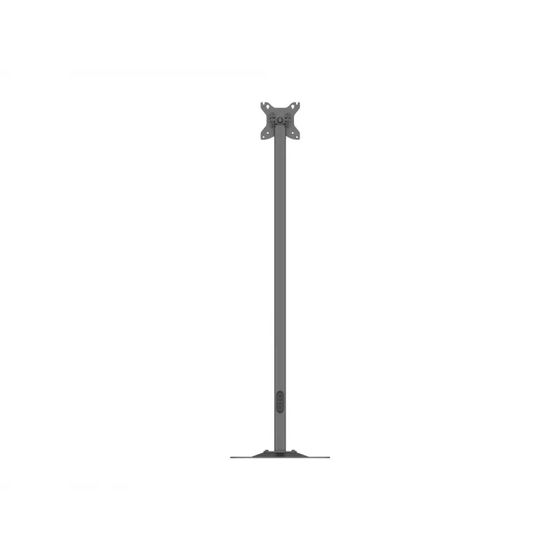 Multibrackets M Pro Series Single Pole Floorbase 10 kg capacidade 17,8-76,2 cm