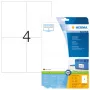 Etiqueta de impressora autoadesiva HERMA Labels Premium A4 105x148 mm