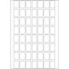 Etiquetas multiusos HERMA 12x18 mm papel branco mate 1792 unid.