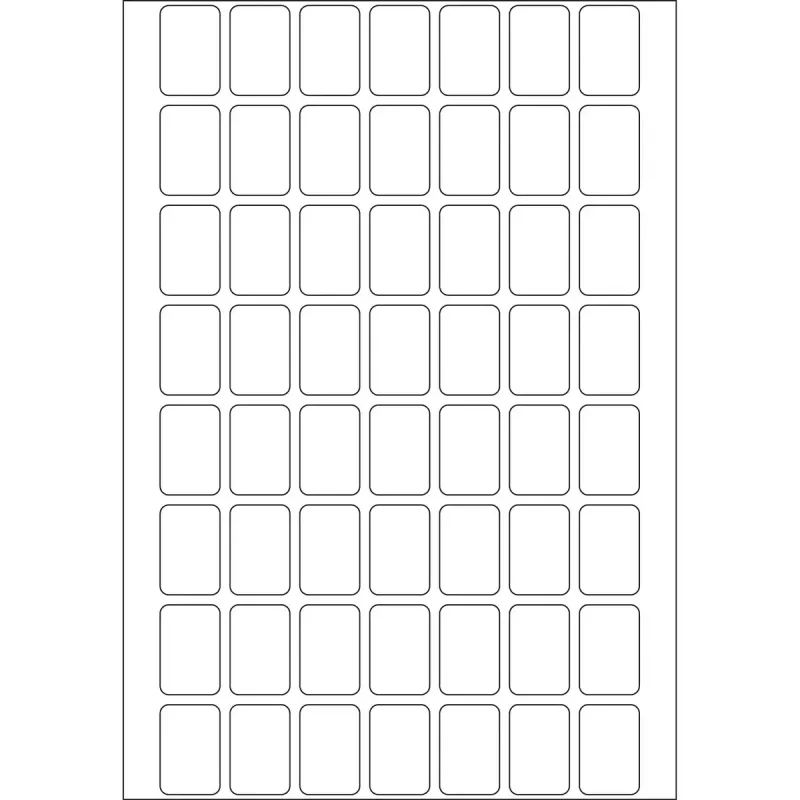 Etiquetas multiusos HERMA 12x18 mm papel branco mate 1792 unid.