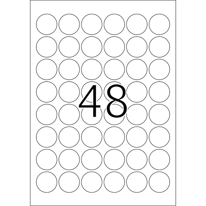 Etiquetas autoadesivas HERMA 4571 removíveis branco 960 unid.