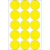 Etiquetas multiusos HERMA 2271 redondas amarelo Ø 32 mm 480 unid.