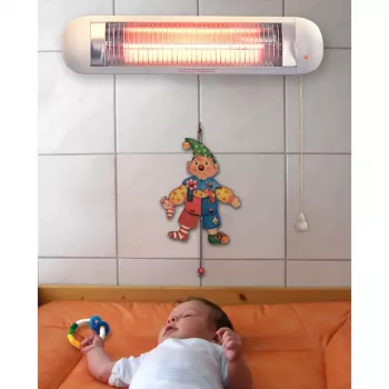 Aquecedor elétrico Olympia BS 50 interior branco 600 W