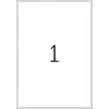 Etiquetas de endereço Premium HERMA A4 199,6 x 289,1 mm branco papel mate 100 unid.