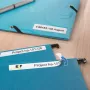 Tiras de identificação removíveis HERMA A4 63,5x16,9 mm branco 1200 unid.