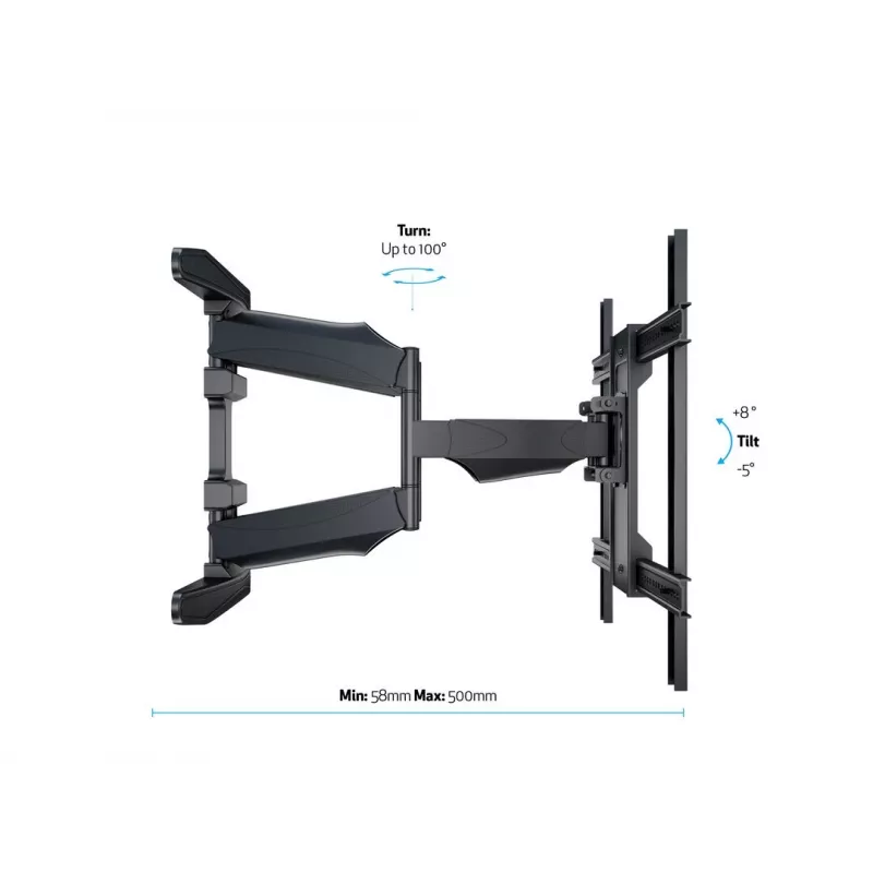 Suporte de monitor duplo Full Motion Multibrackets M VESA Flexarm XL