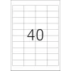 Etiquetas de impressora autoadesivas HERMA Labels Premium A4 48,5x25,4 mm