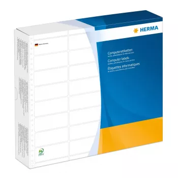 Etiquetas de impressora autoadesivas HERMA 8242 81,28x35,7 mm 16000 unid.
