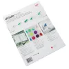 Bolsa de plastificação GBC A4 resistente a UV 150 mícron, brilhante, A4, 100 unid.
