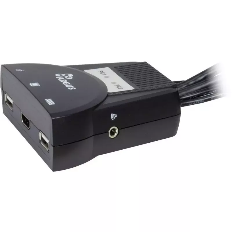 Comutador KVM Inter-Tech 88887340