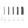 Multibrackets M Universal Cabo Sock Self Wrapping 10mm Preto 25m