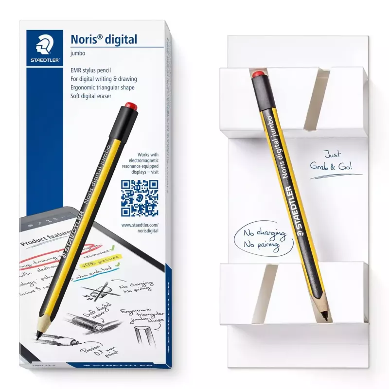 Caneta stylus Staedtler 180J 22-1 Preto Amarelo