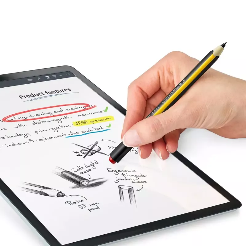 Caneta stylus Staedtler 180J 22-1 Preto Amarelo