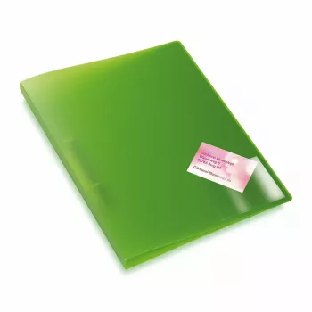 HERMA 1421 bolsas autoadesivas para cartões de visita, 95 x 60 mm, PP transparente, 24 un.